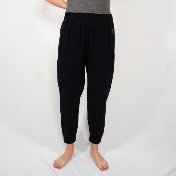 Athleta Pants & Jumpsuits Athleta Black Zip Pockets Cosmic Jogger